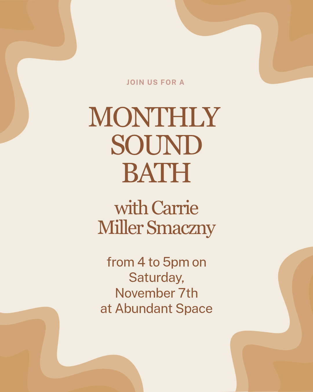 Monthly Sound Bath