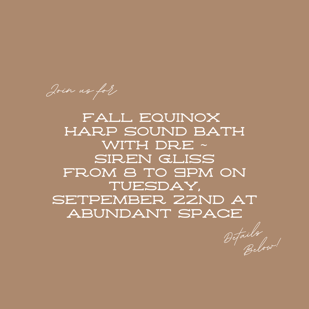 Fall Equinox Harp Sound Bath