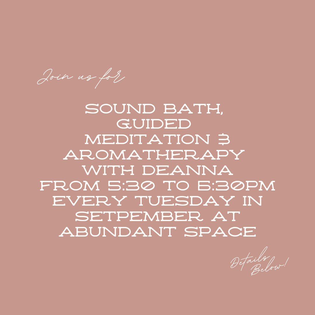 Sound Bath with Guided Meditation &amp; Aromatherapy