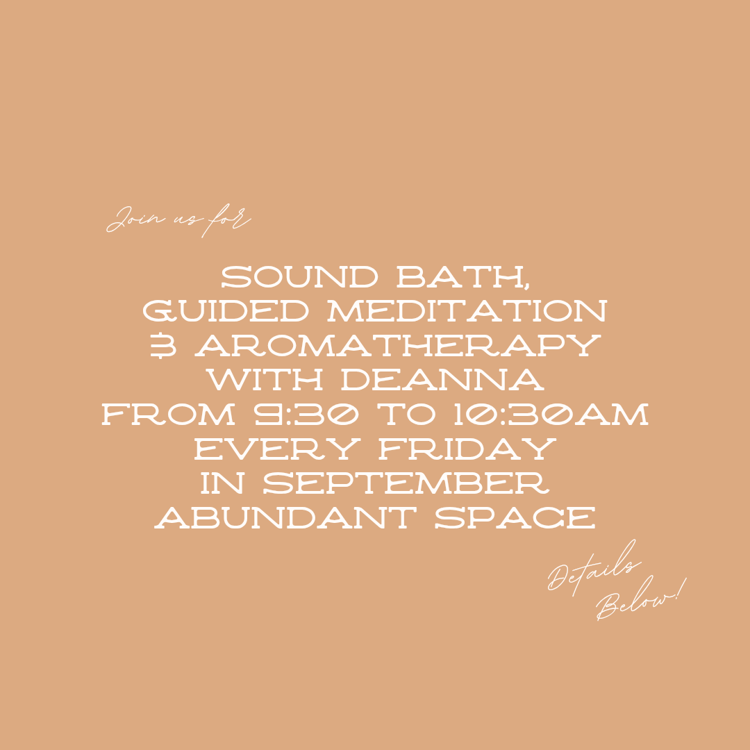 Sound Bath with Guided Meditation &amp; Aromatherapy