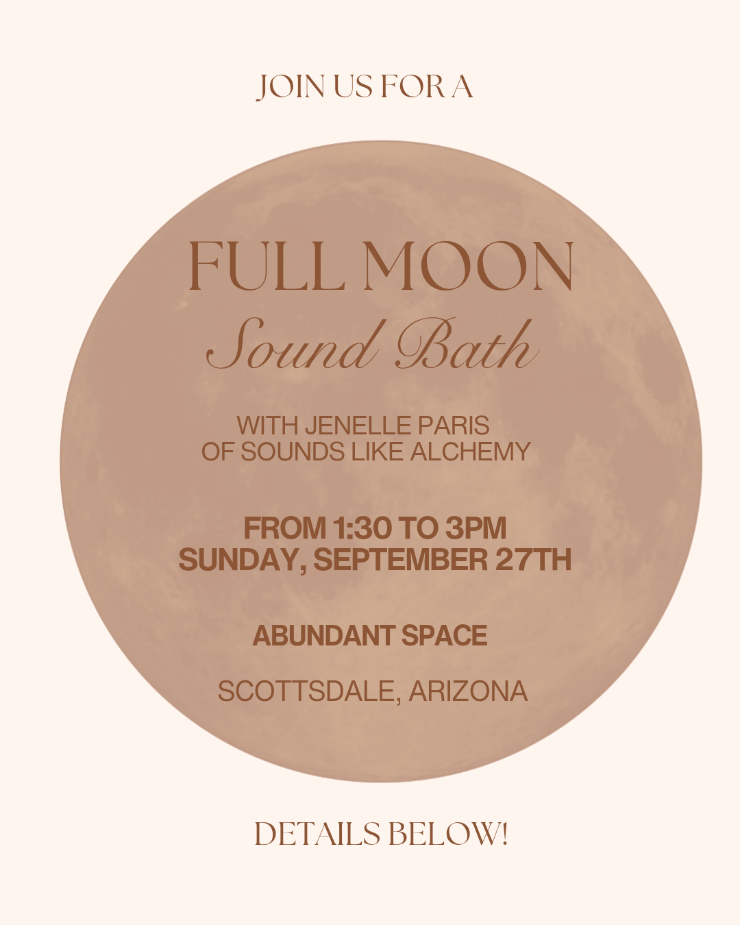 Full Moon Sound Bath