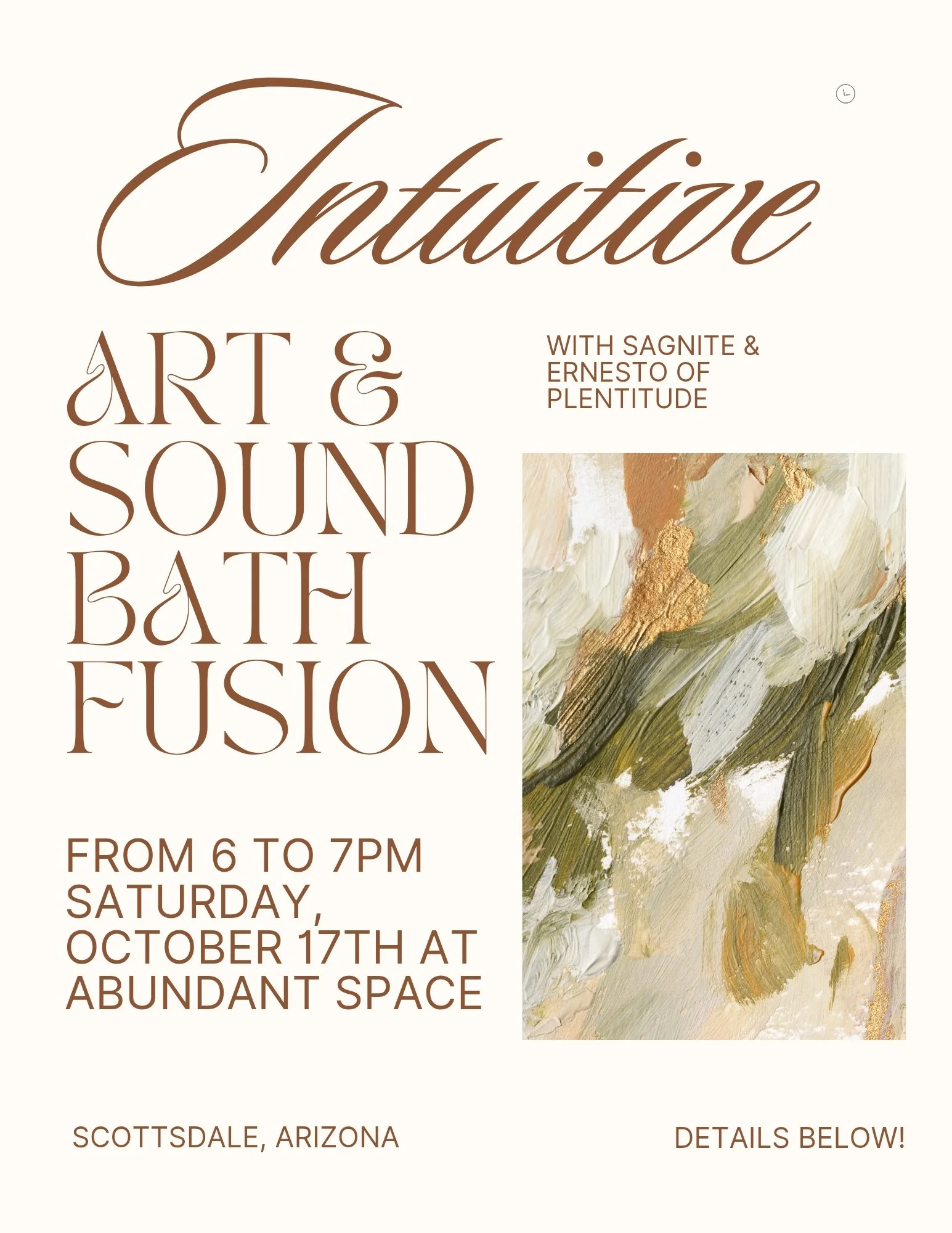 Intuitive Art &amp; Sound Bath Fusion