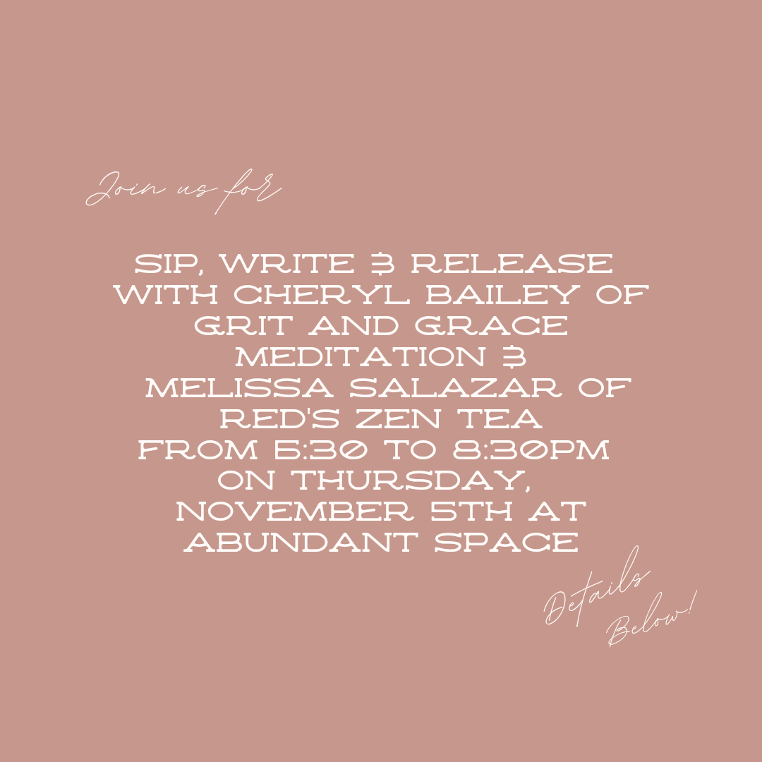 Sip, Write &amp; Release