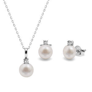 Single Black 7-8mm A Quality Freshwater 925 Sterling Silver Cultured Pearl Necklace