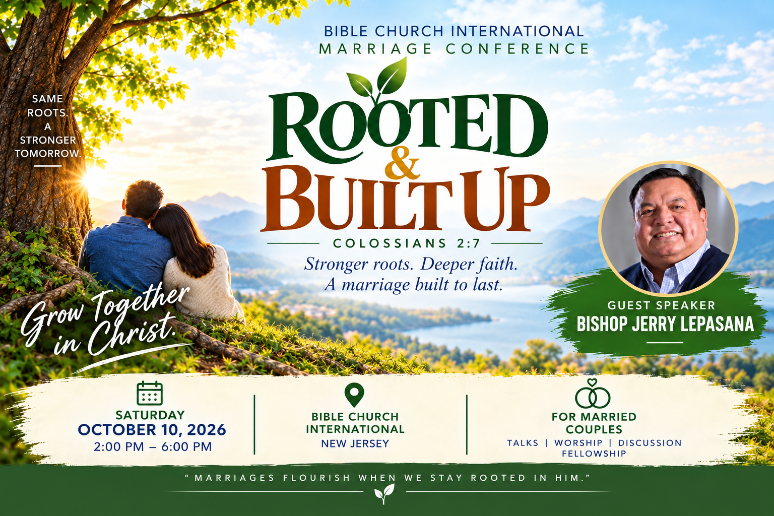 Marriage Conference: Rooted and Built Up