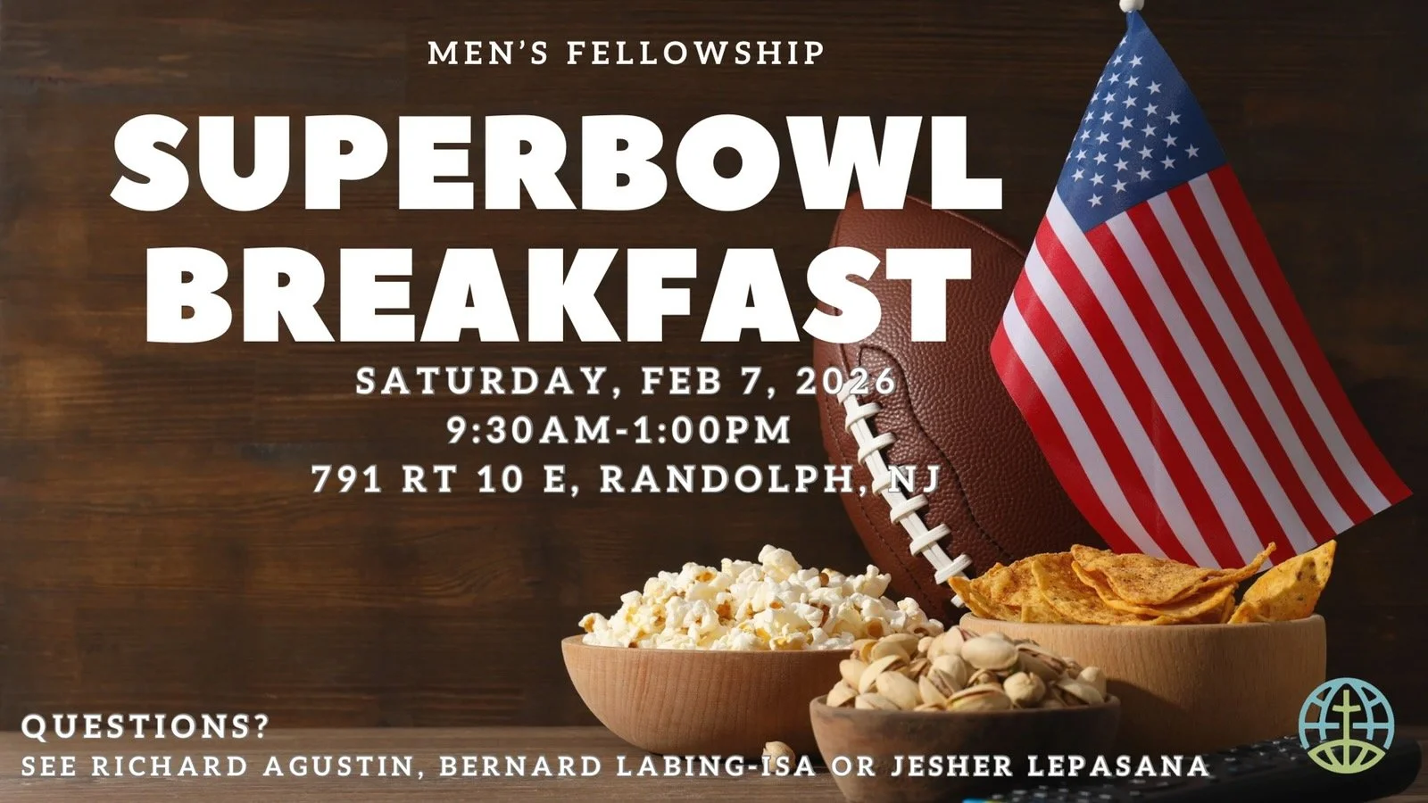 MEN'S SUPERBOWL BREAKFAST