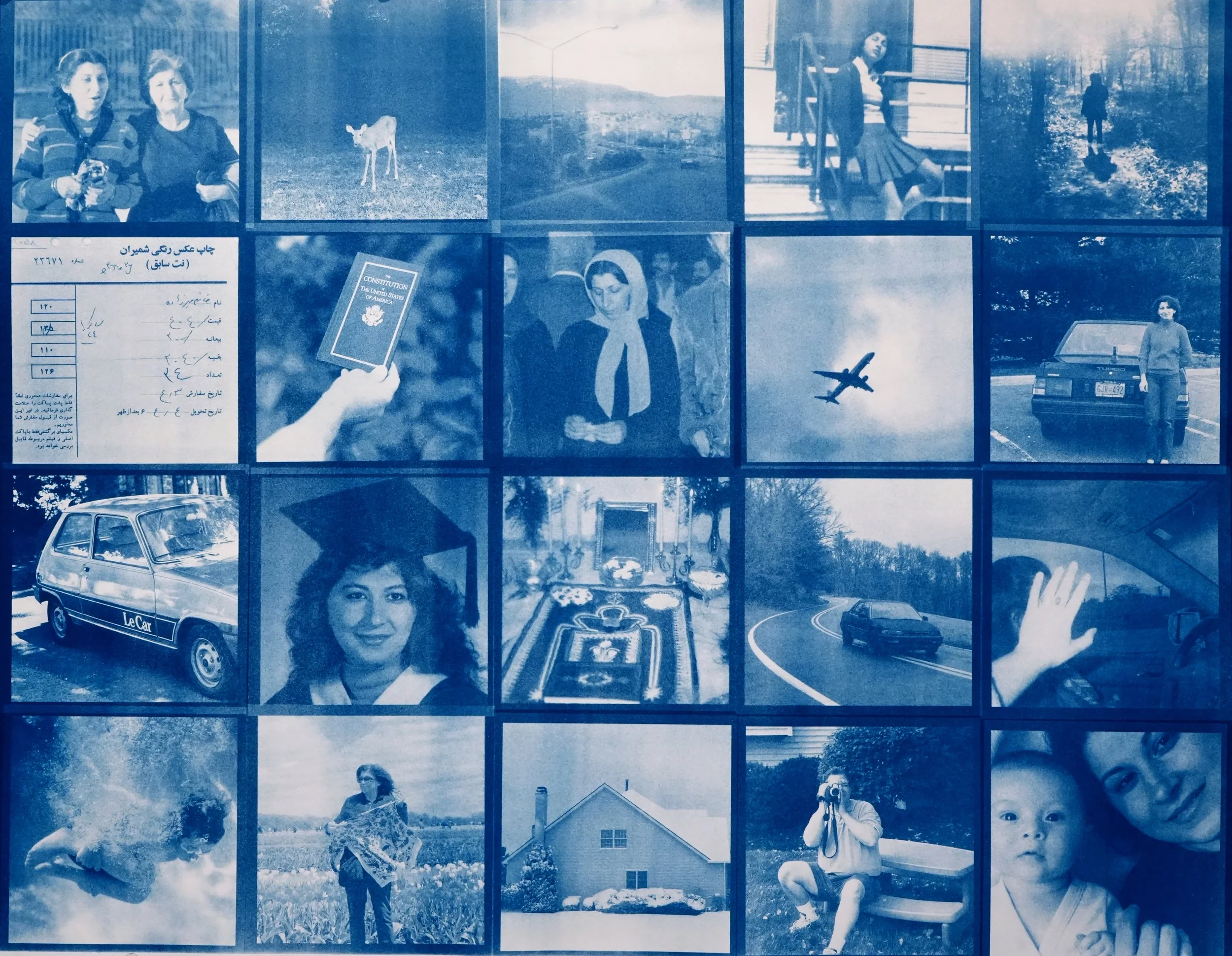 The Blue of Distance (My Mother), 2025