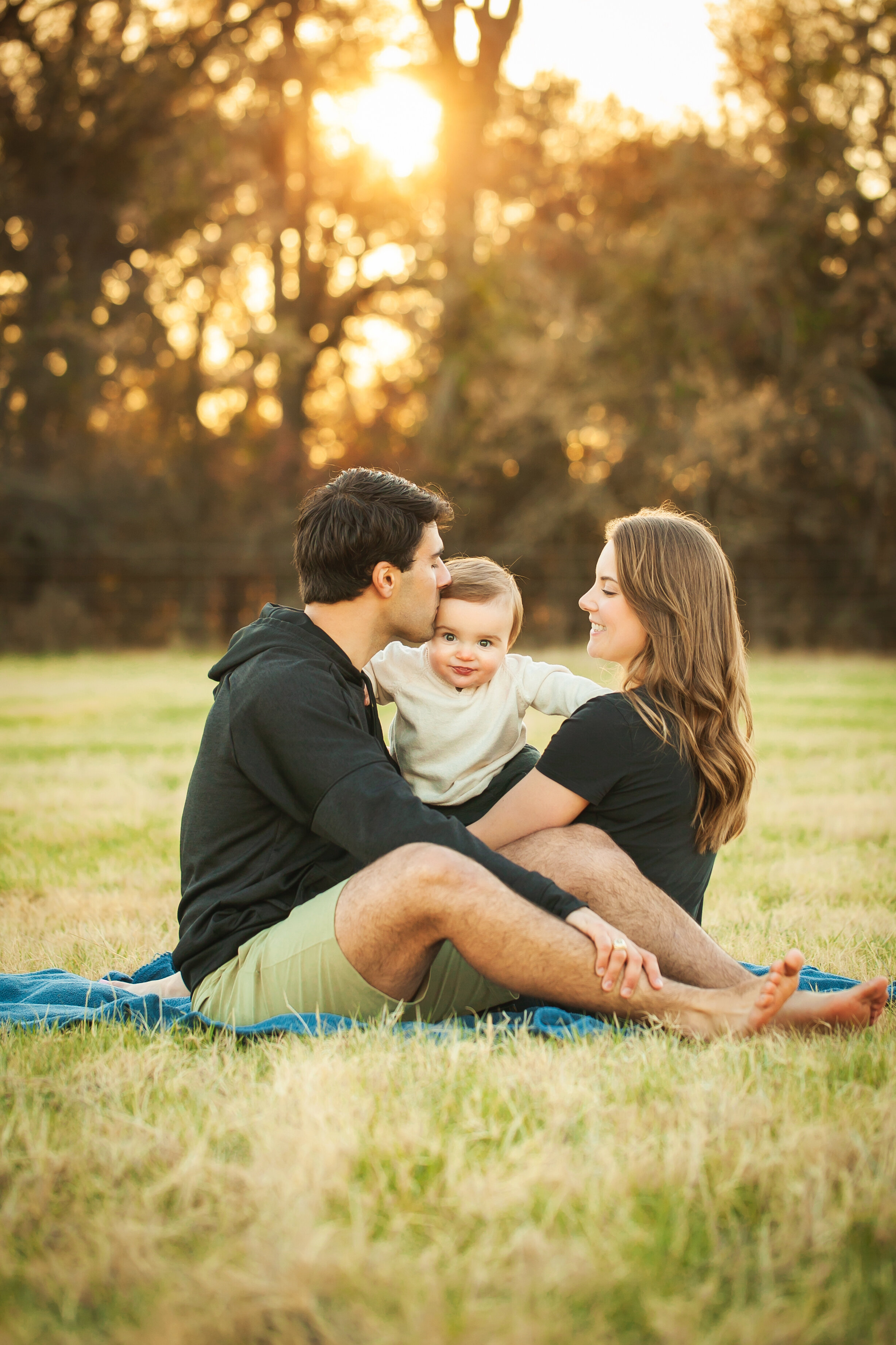 sweet-family-of-three-first-birthday-one-year-old-first-child-family-photographer-colleyville-tx