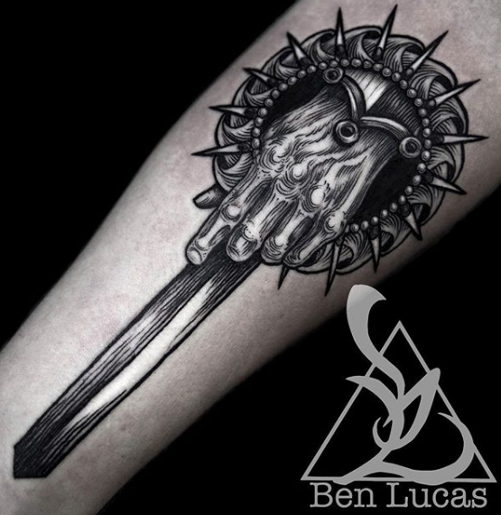Ben Lucas - Eye Of Jade Tattoo
