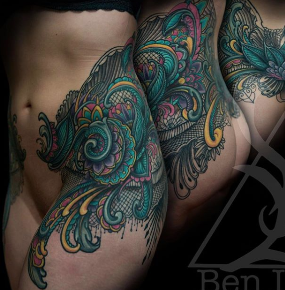 Ben Lucas - Eye Of Jade Tattoo
