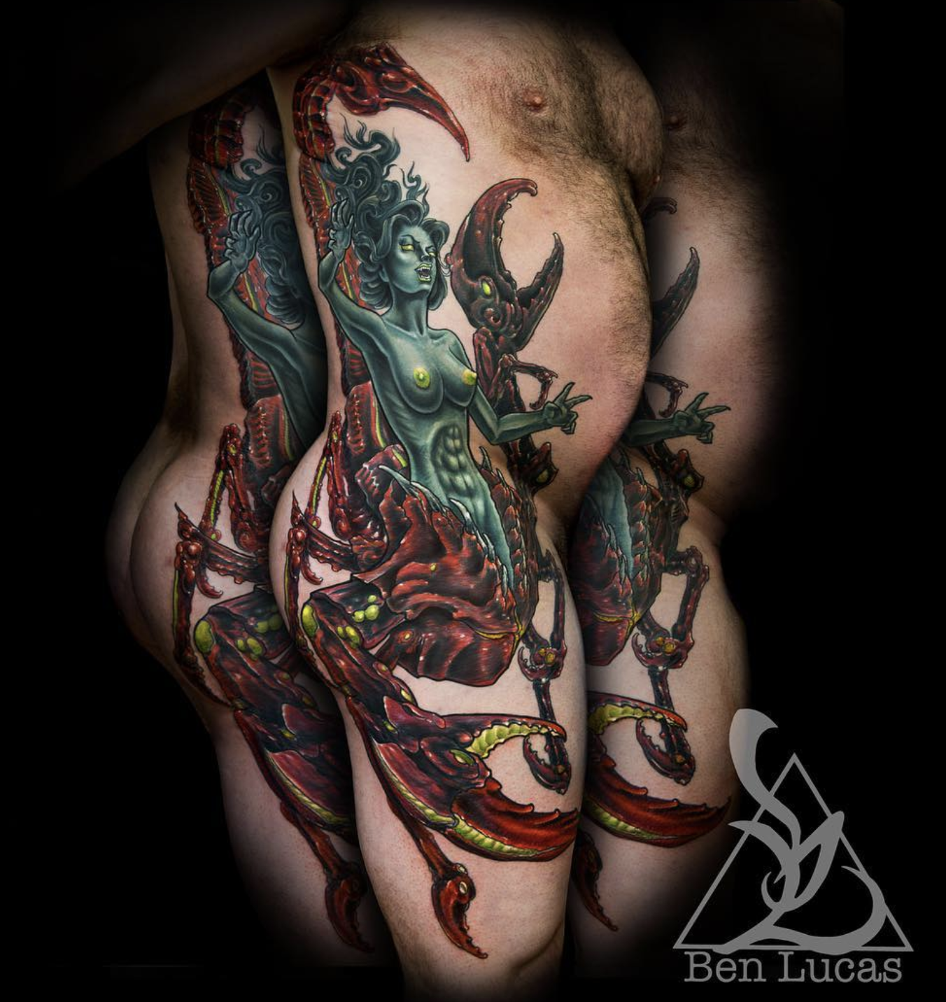 Ben Lucas - Eye Of Jade Tattoo