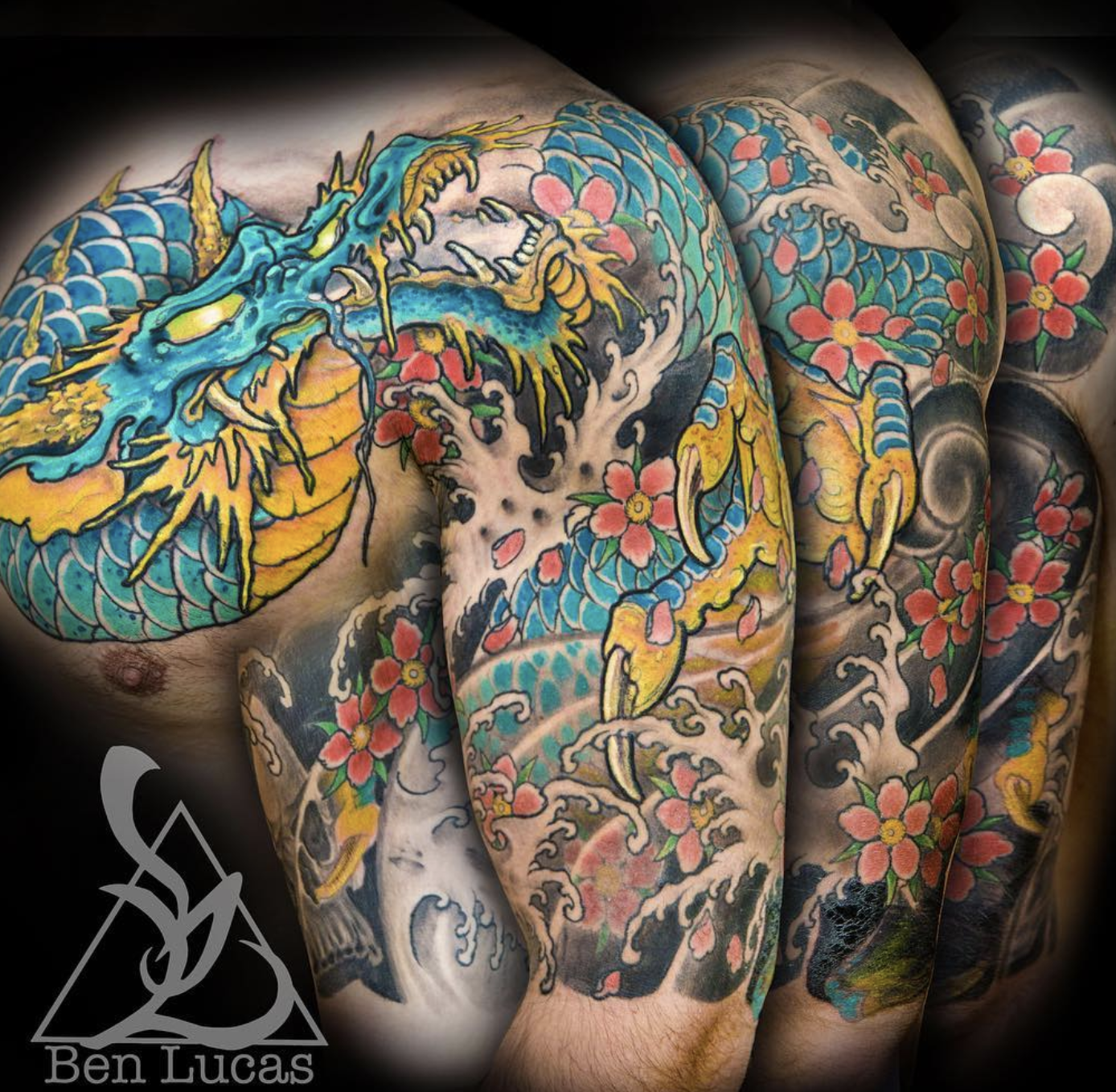 Ben Lucas - Eye Of Jade Tattoo