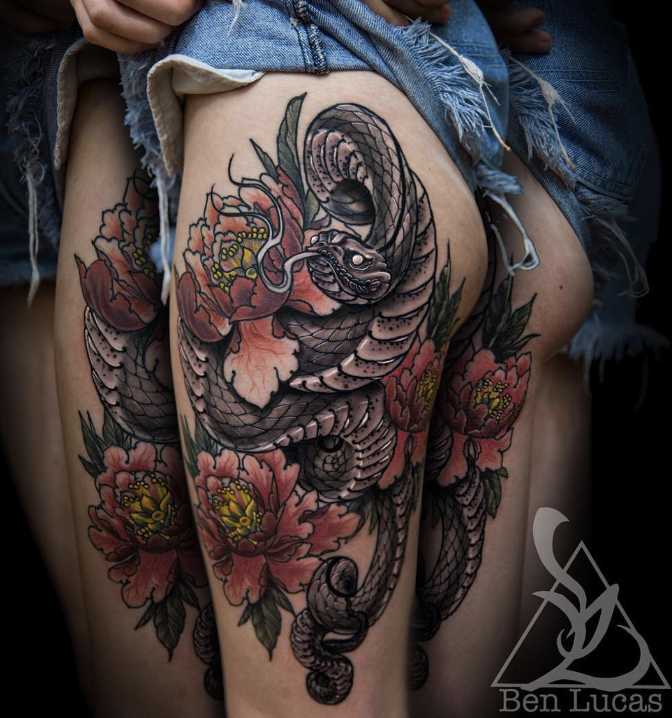 Ben Lucas - Eye Of Jade Tattoo
