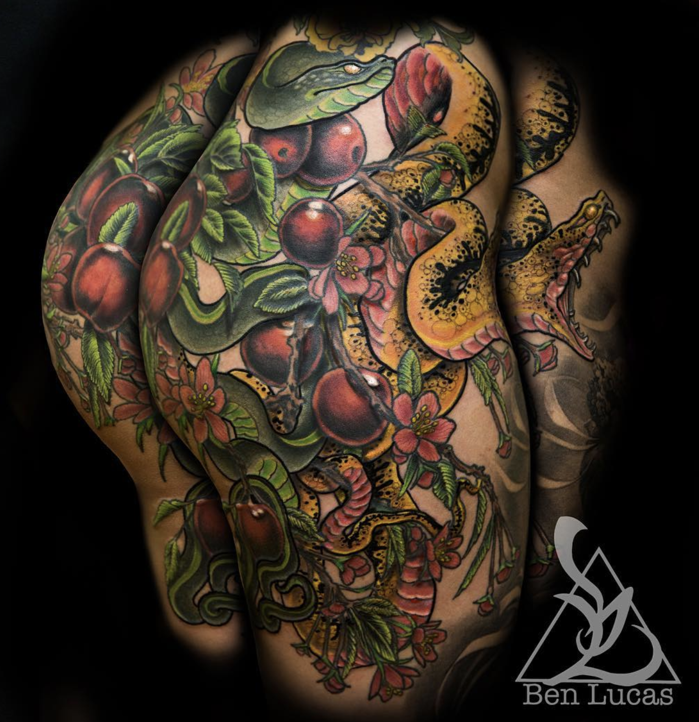 Ben Lucas - Eye Of Jade Tattoo