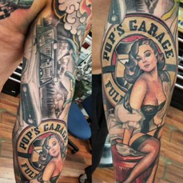 Jeff Pickens - Old Foxx Tattoo
