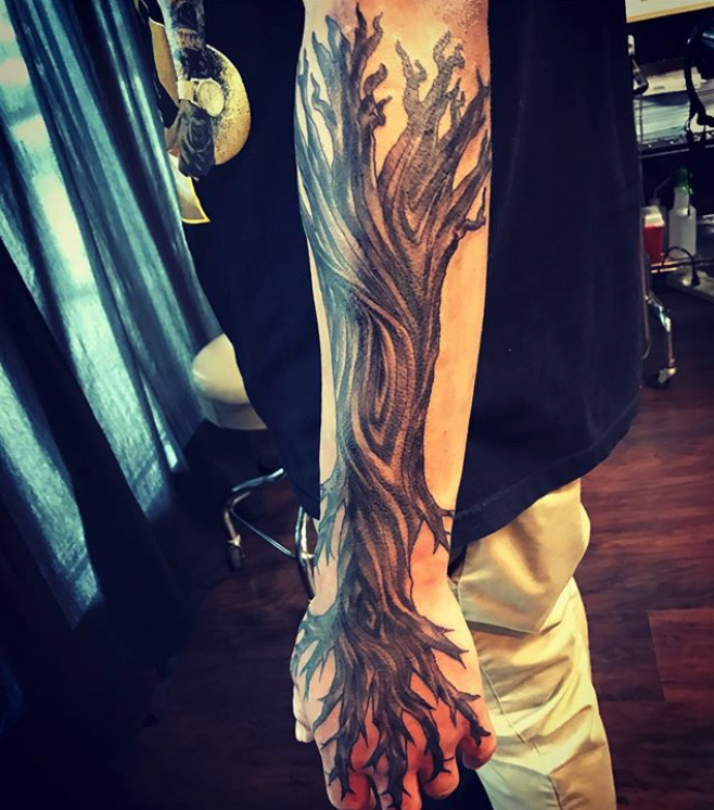Daniel Duran - Don't Tell Mom Tattoo
