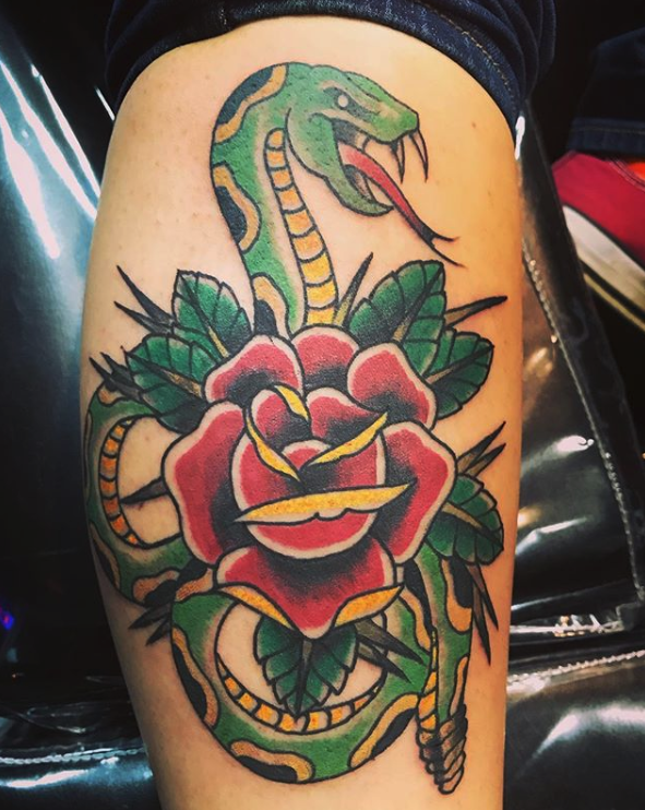 Daniel Duran - Don't Tell Mom Tattoo