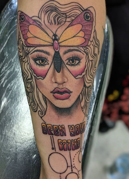 Becky Trevino Weed Tattoo Co Norcal Tattoo Expo