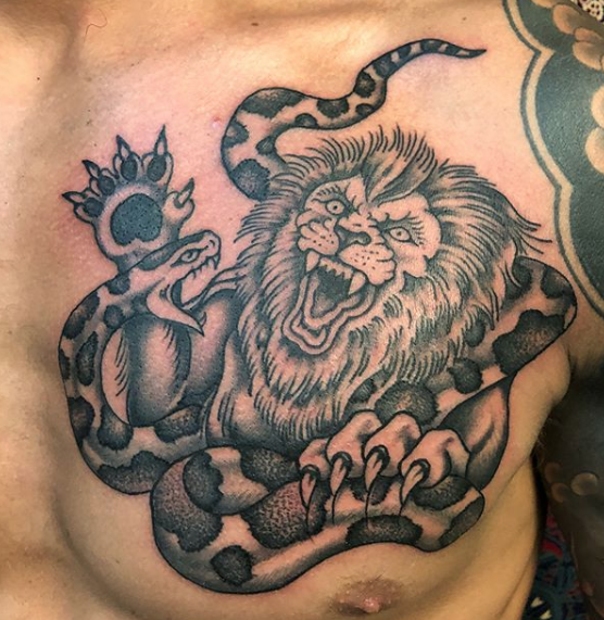 Benjamin Barnhart - Scapegoat Tattoo