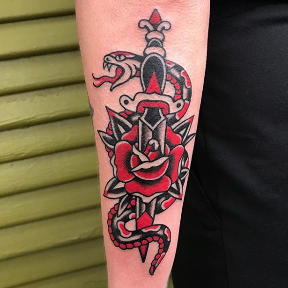 Benjamin Barnhart - Scapegoat Tattoo