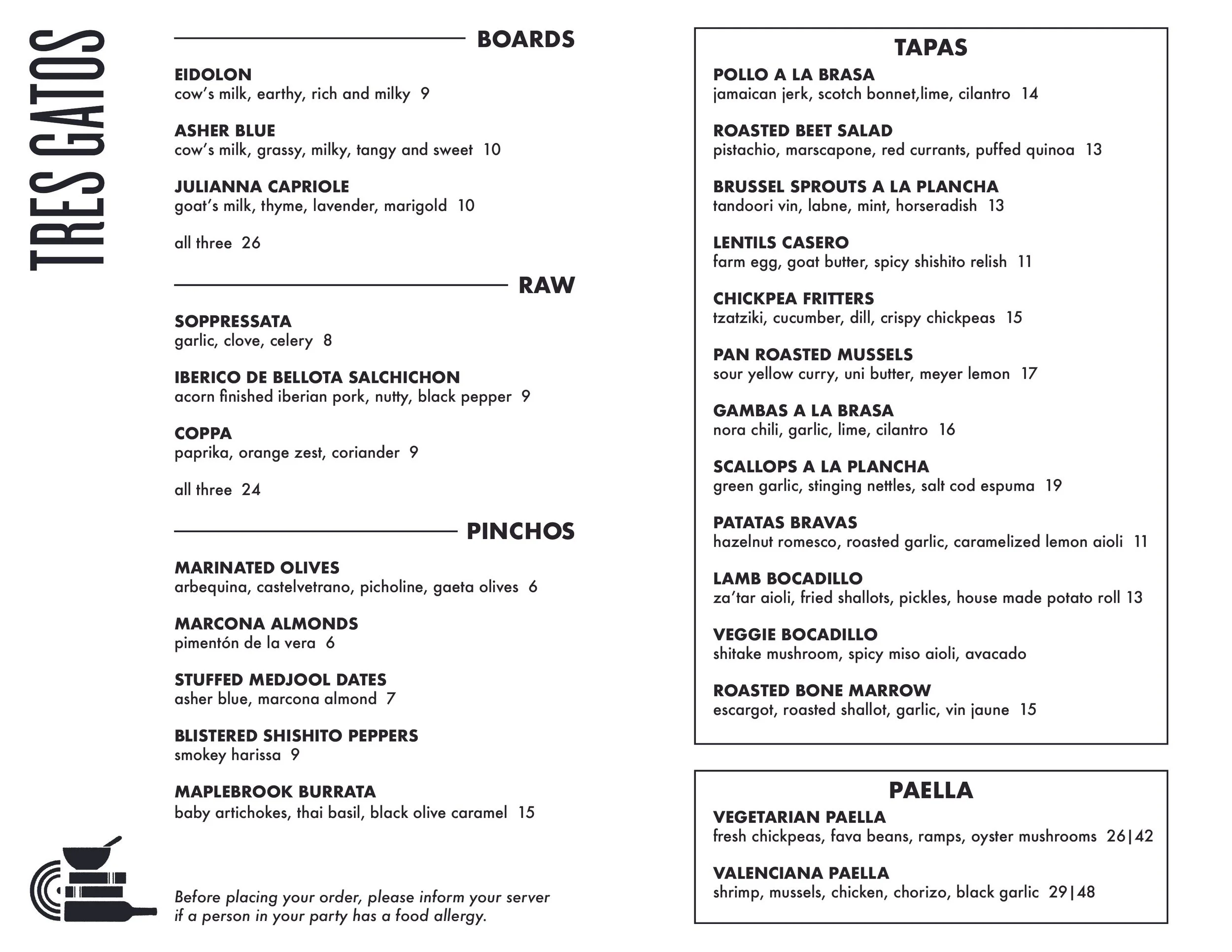 Tres Gatos Dinner Menu.jpg