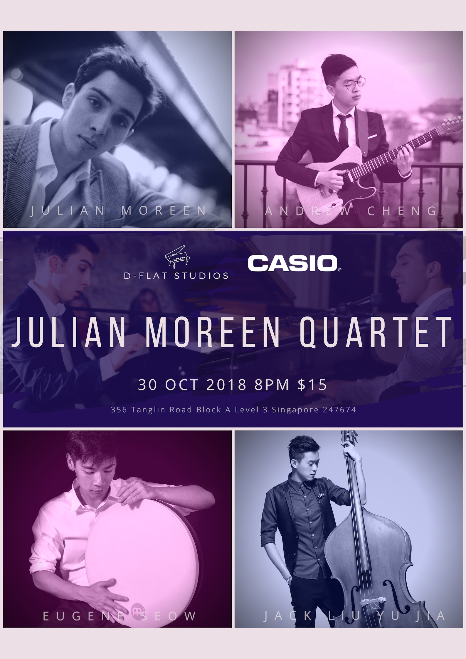 The Julian Moreen Quartet - 30th Oct 2018