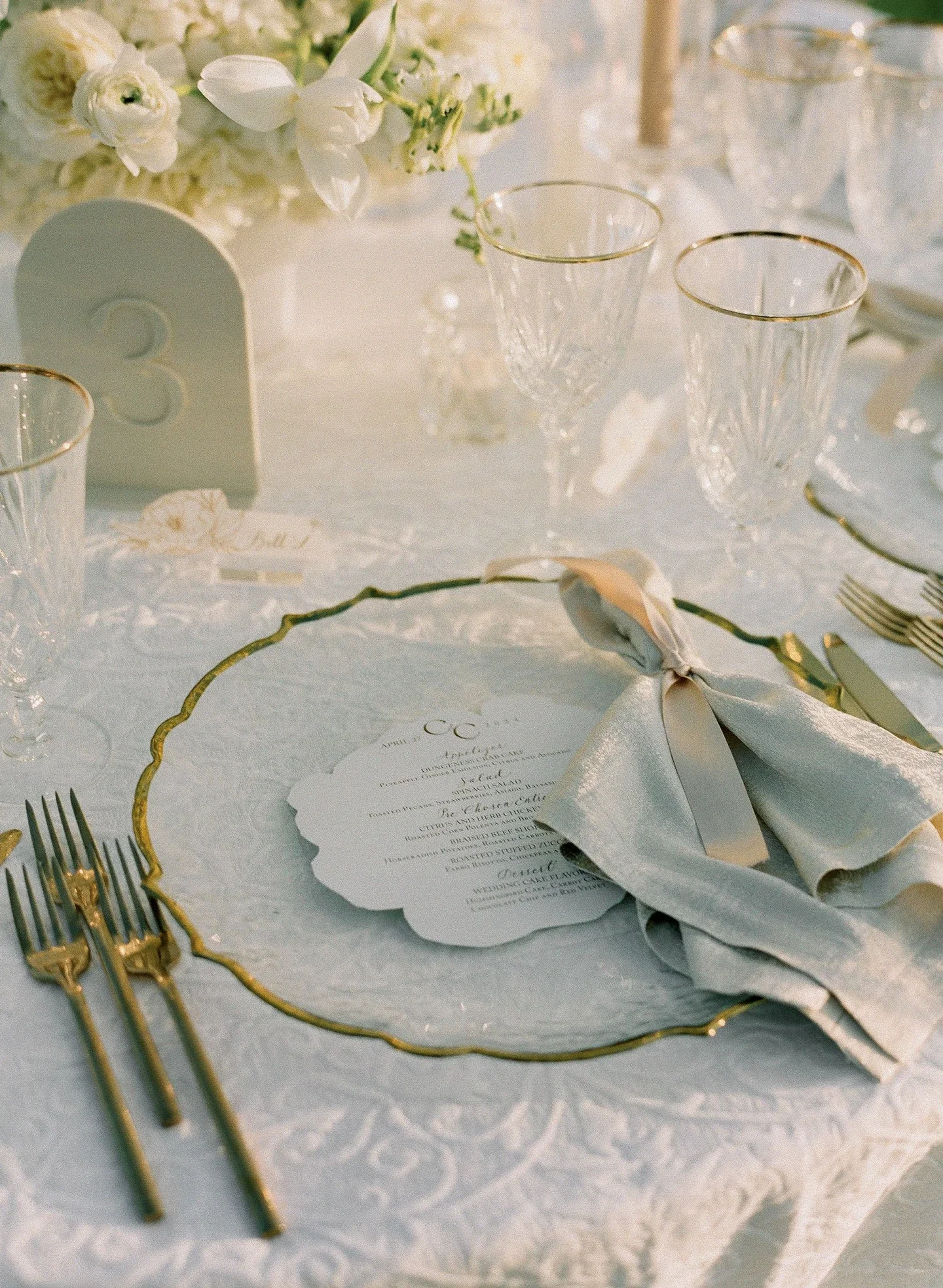 cydney Lodge table top close up.webp