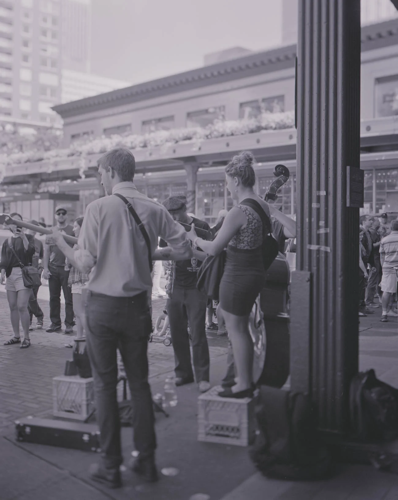 Music at the Market, Pike's Place Market, Seattle, WA, August 2017