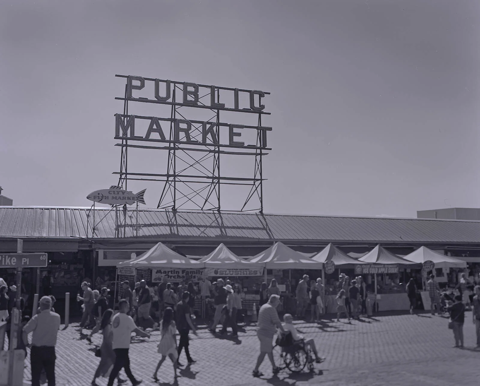 Fresh Fish, Pike's Place Market, Seattle, WA, August 2017