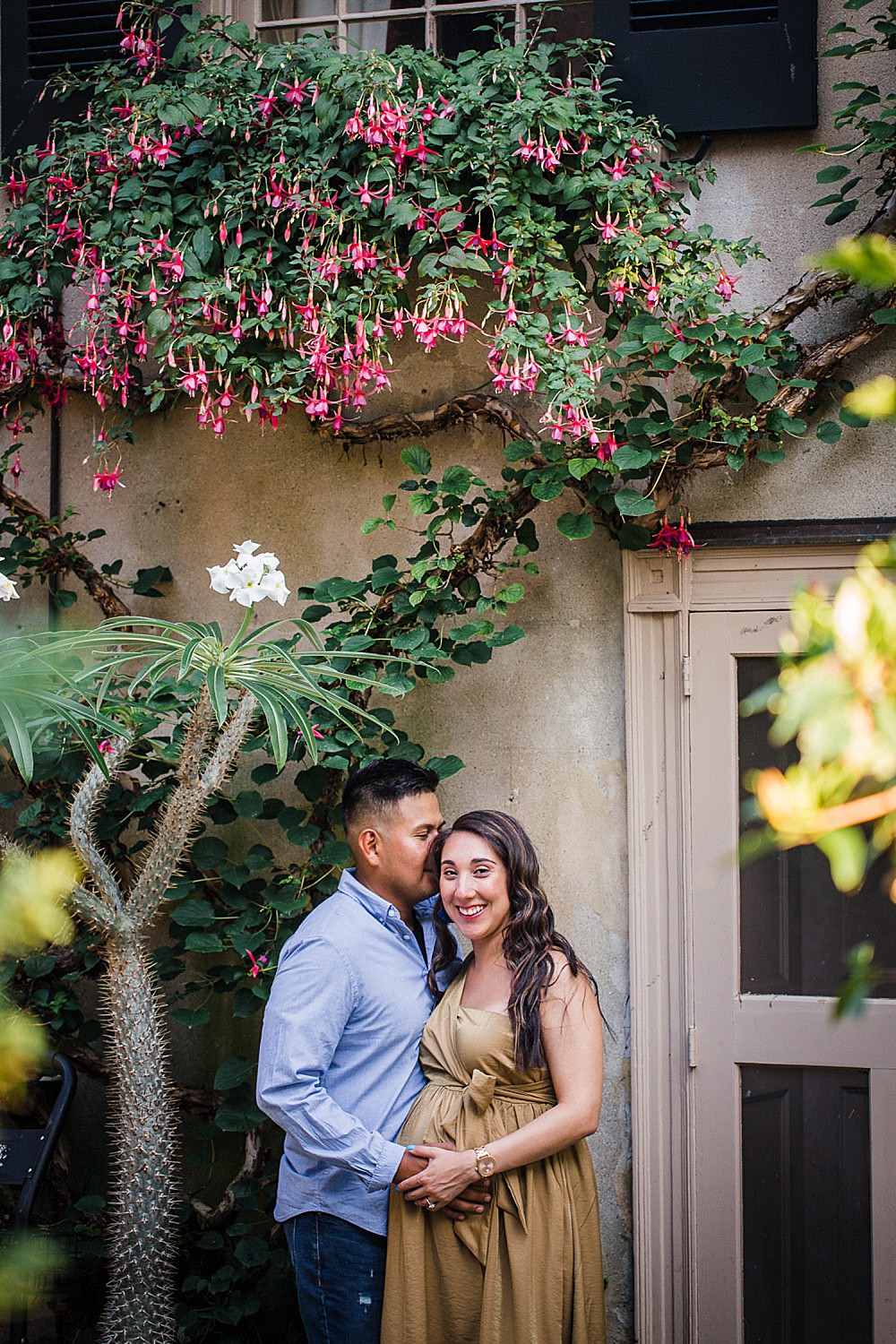 Conestoga House and Gardens Summer Maternity Session in Lancaster PA