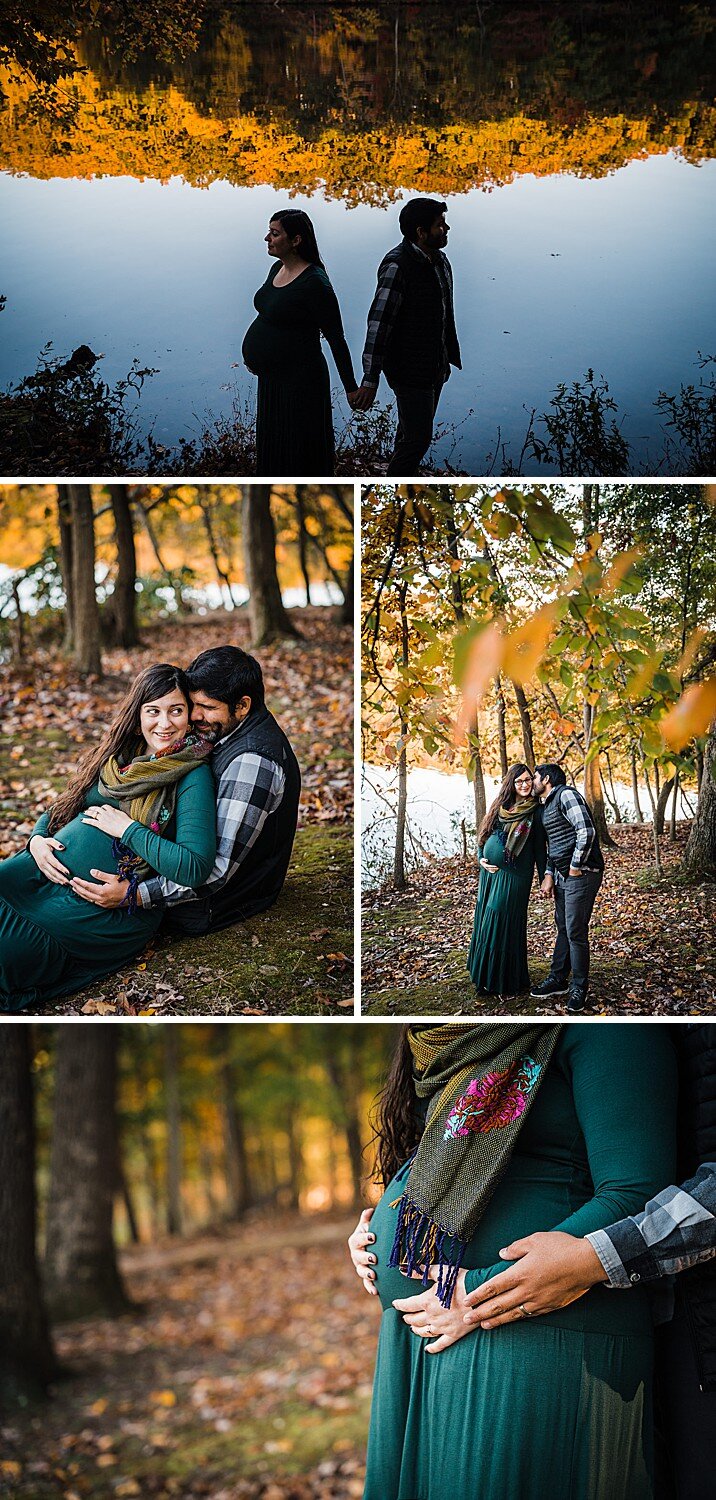 fall maternity photography at Muddy Run park in Lancaster by Melissa Engle Photography