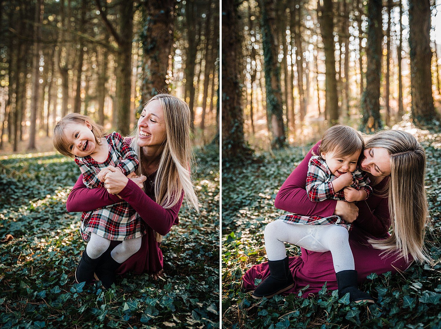 Winter family photo session in Lancaster, PA