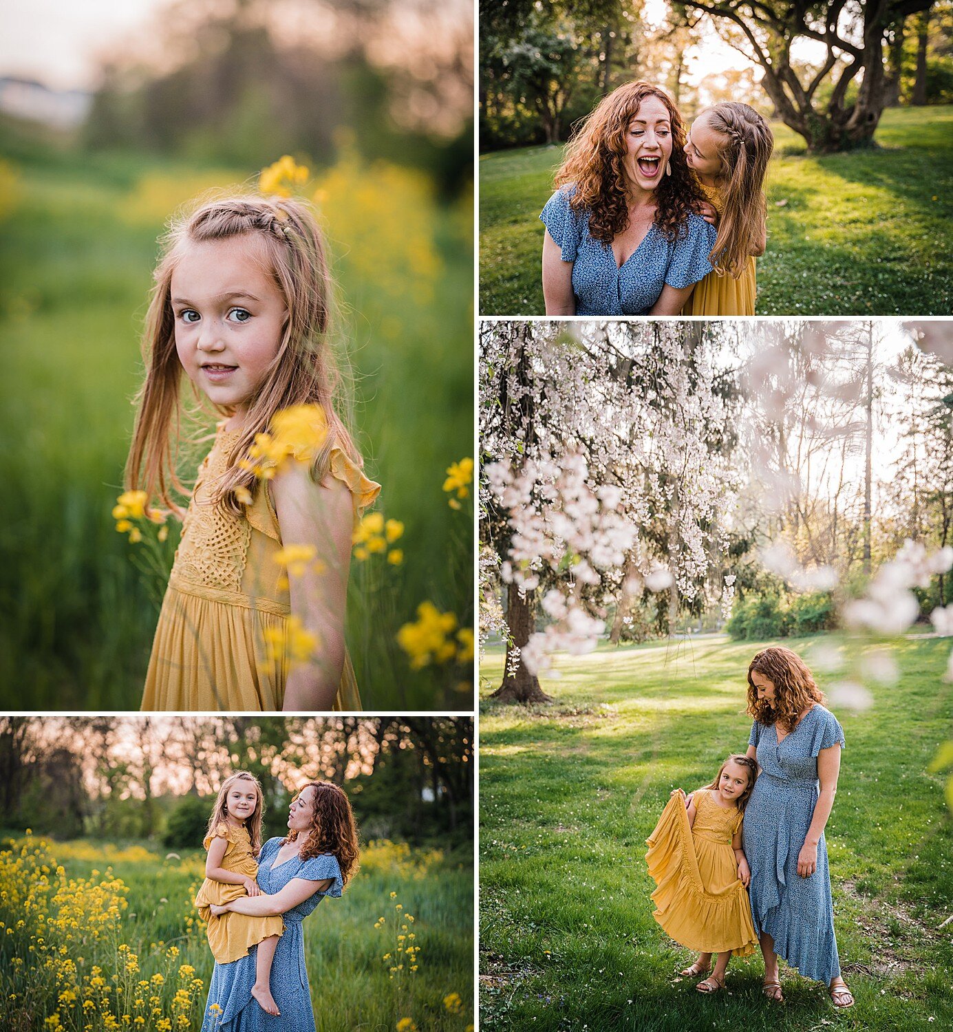 spring mommy and  me session in Lancaster PA