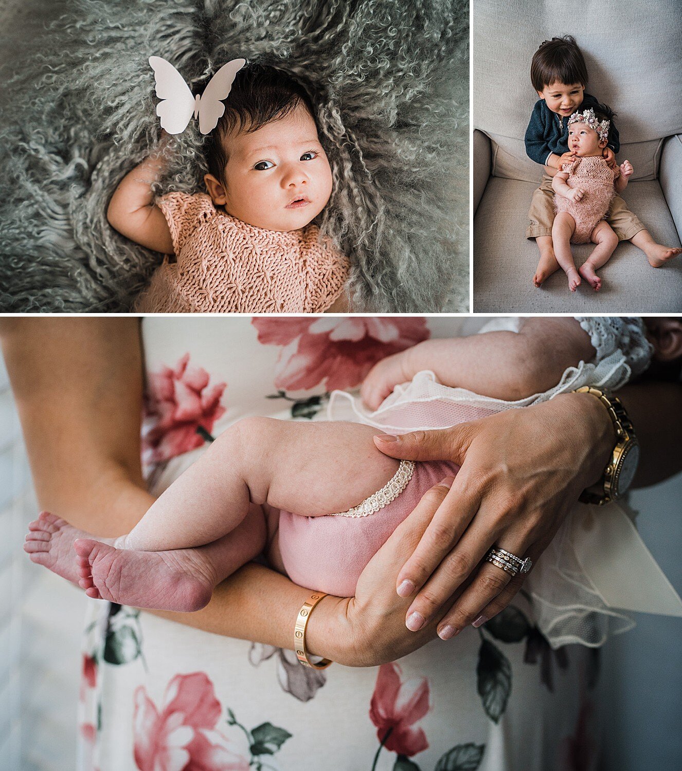 Lancaster baby girl newborn lifestyle photography