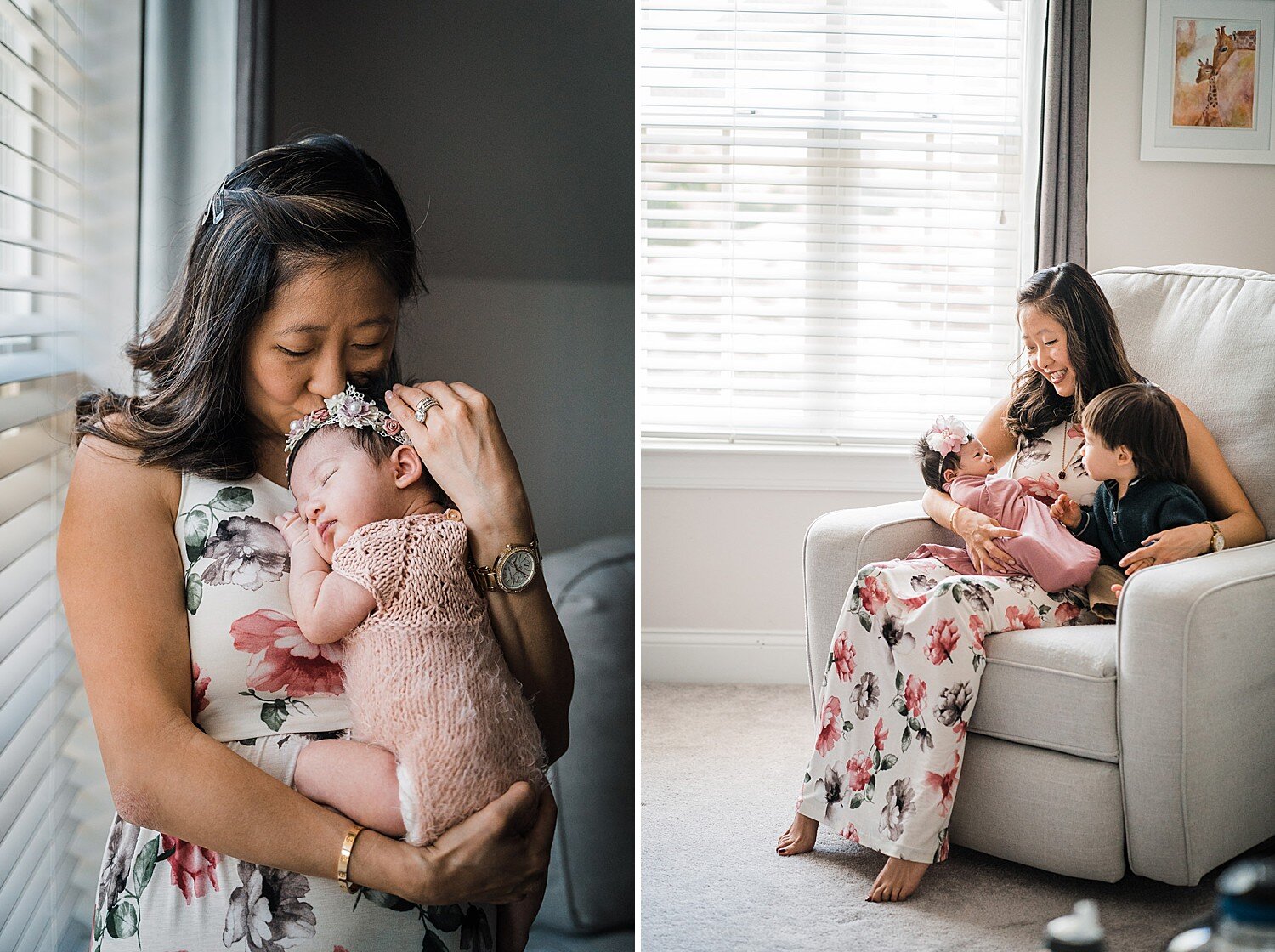 Lancaster baby girl newborn lifestyle photography