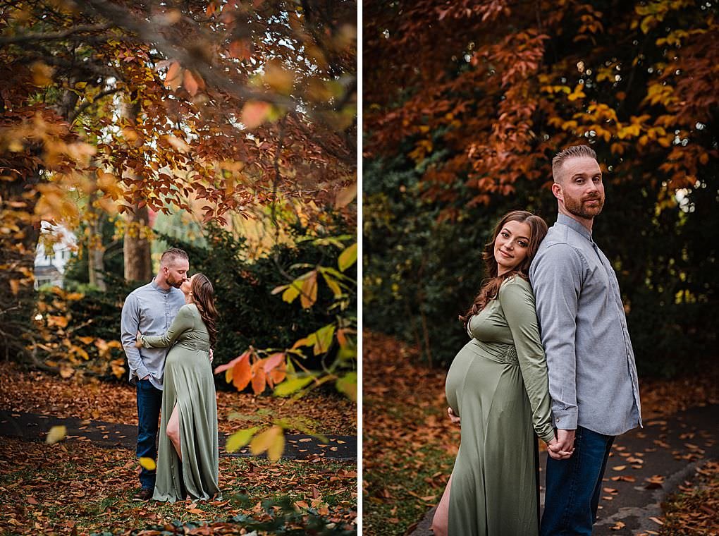 Lancaster fall maternity session