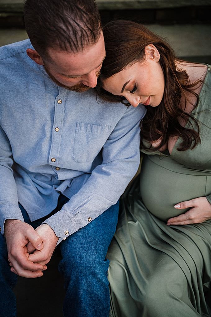 A Fall Lancaster Maternity Session at the James Buchanan's Wheatland ...