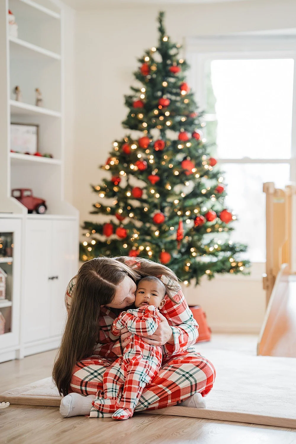 In Home Christmas Family Photos