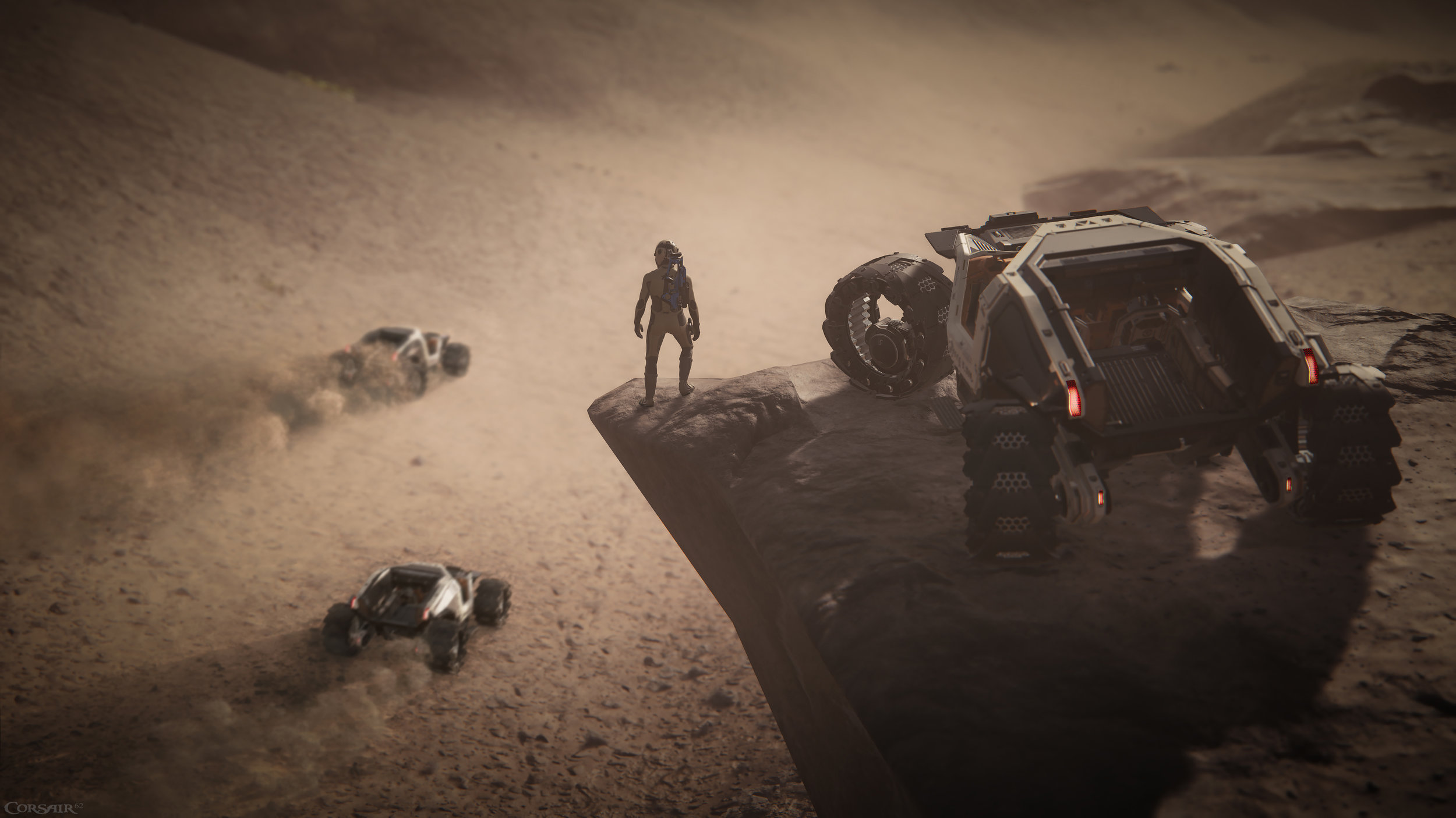 Doing Donuts on the Moon - The Tumbril Cyclone, Trail-Rated