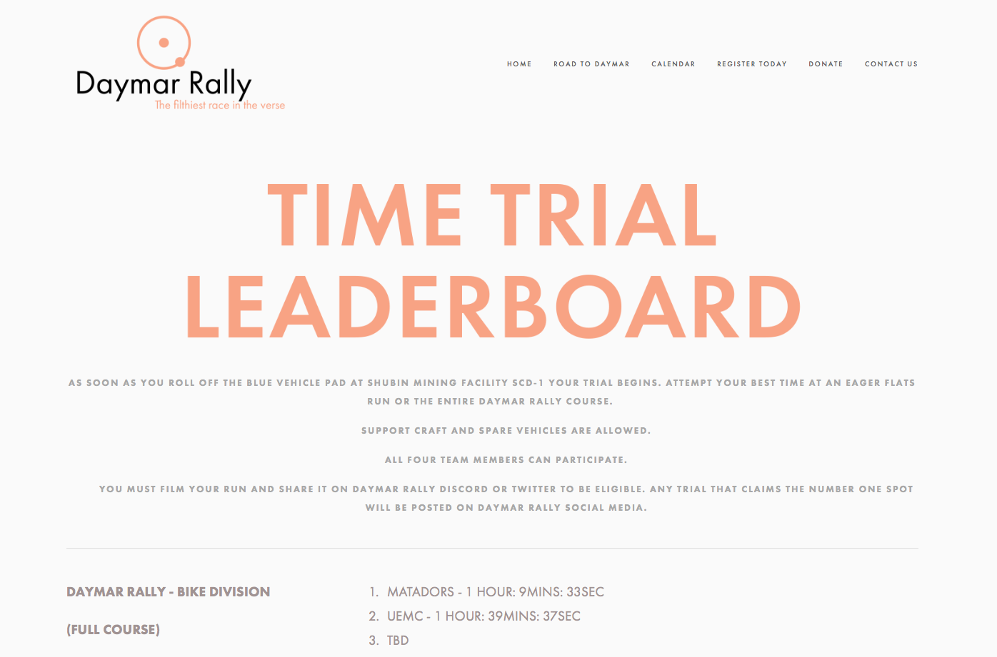 LEADERBOARD NOW LIVE