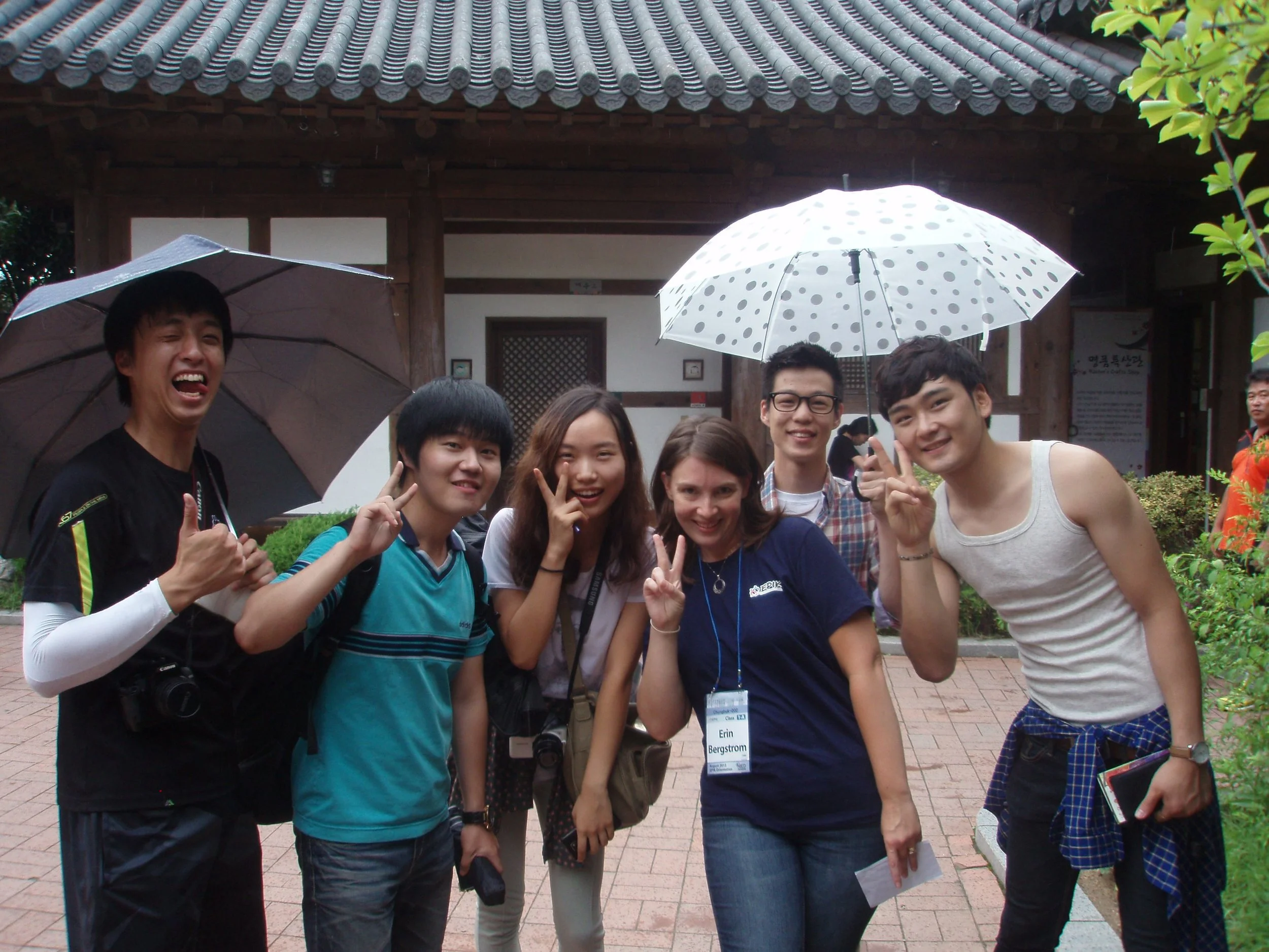 These kind folks wandered up to us and wanted to trade pictures. They were awesome.