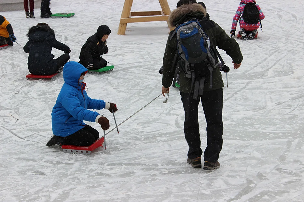 Sledding