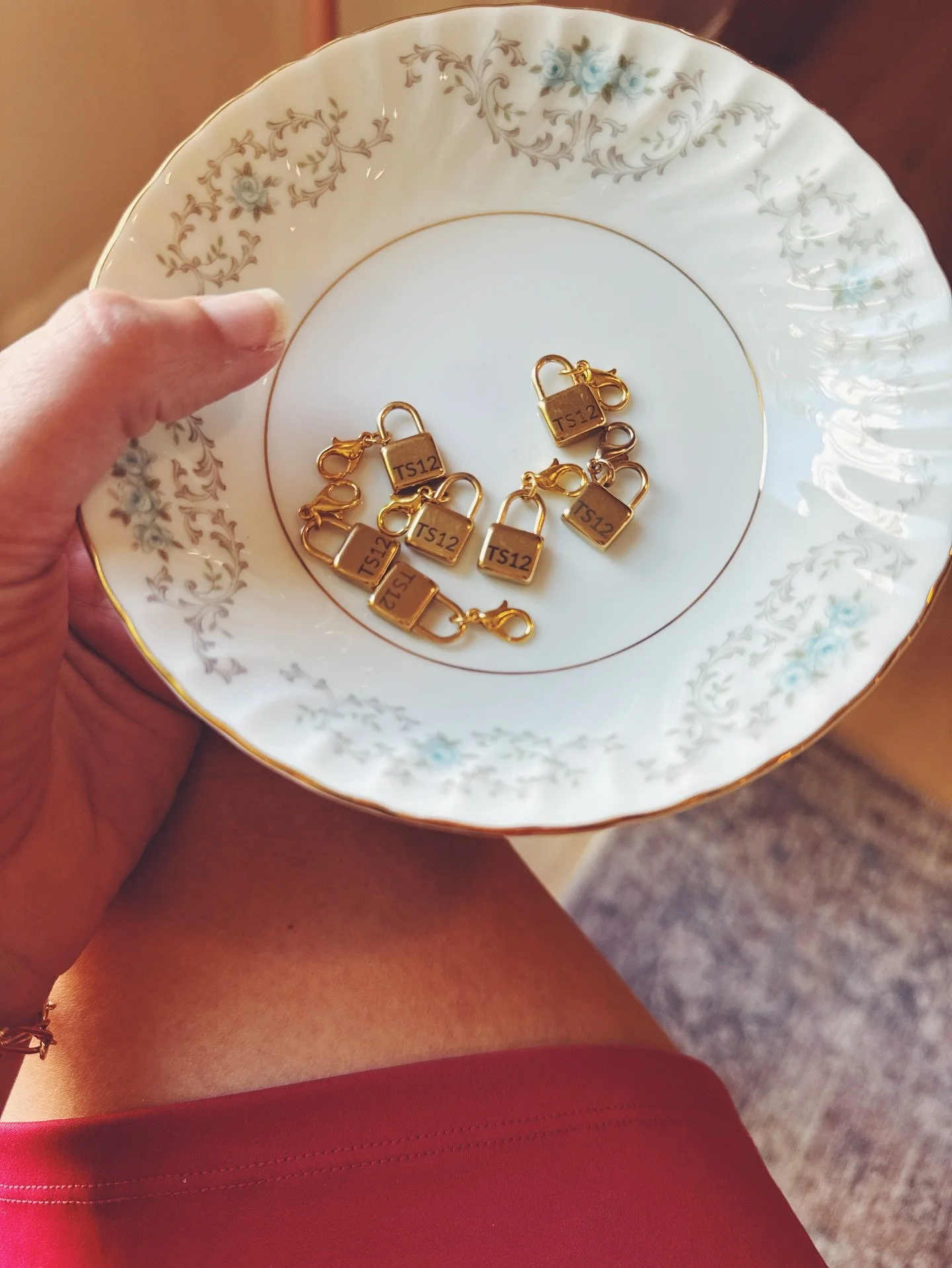 TS12 Order Up! 

My Swifties are gearing up for their listening parties!!! They snagged these charm and tagged on the Custom Engraving request for a little extra love! 🧡✨

#swifties #customade #charms #handmadejewelry #lockcharm #customorder #xtool 