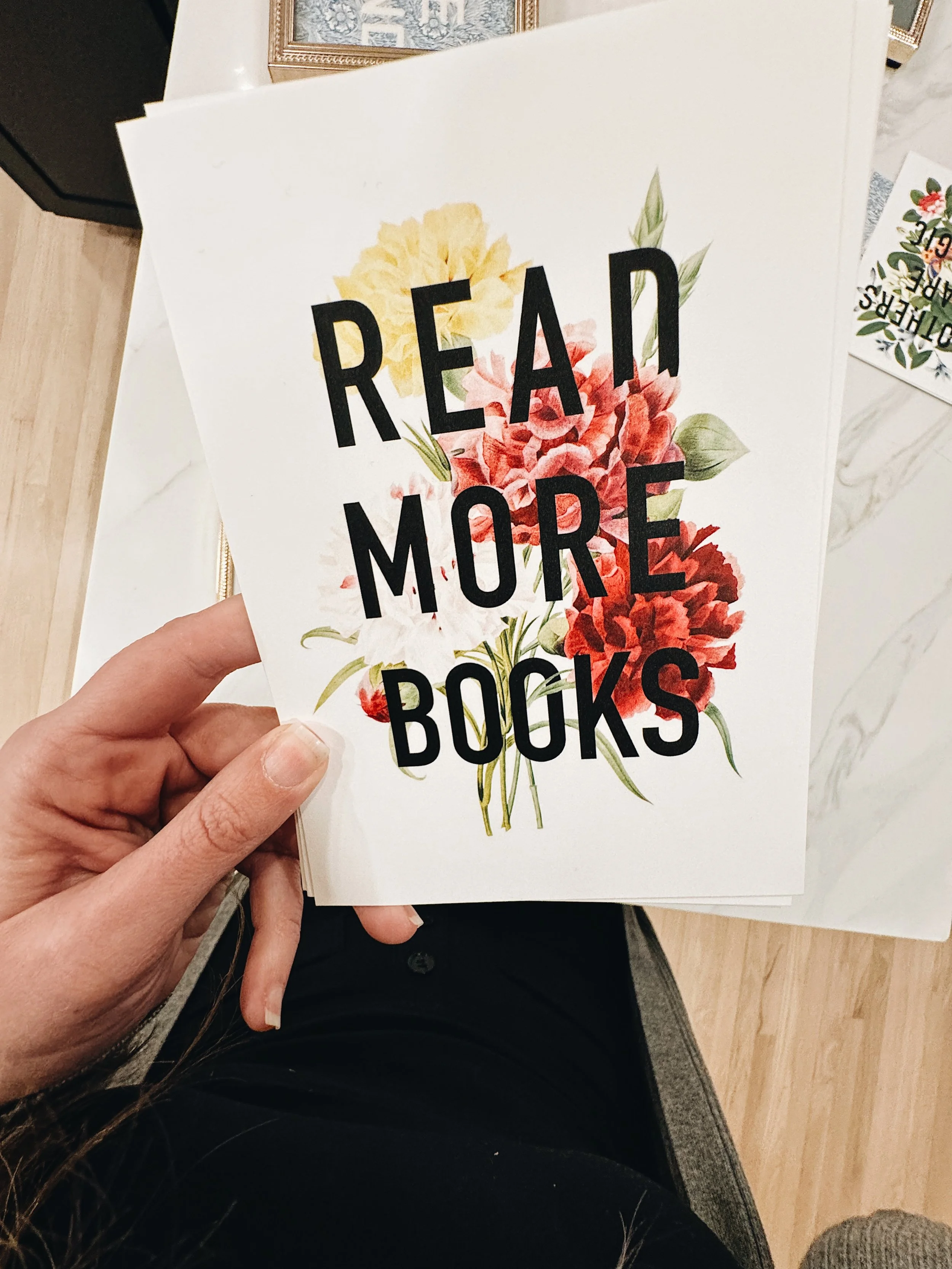 read more books classroom wall art