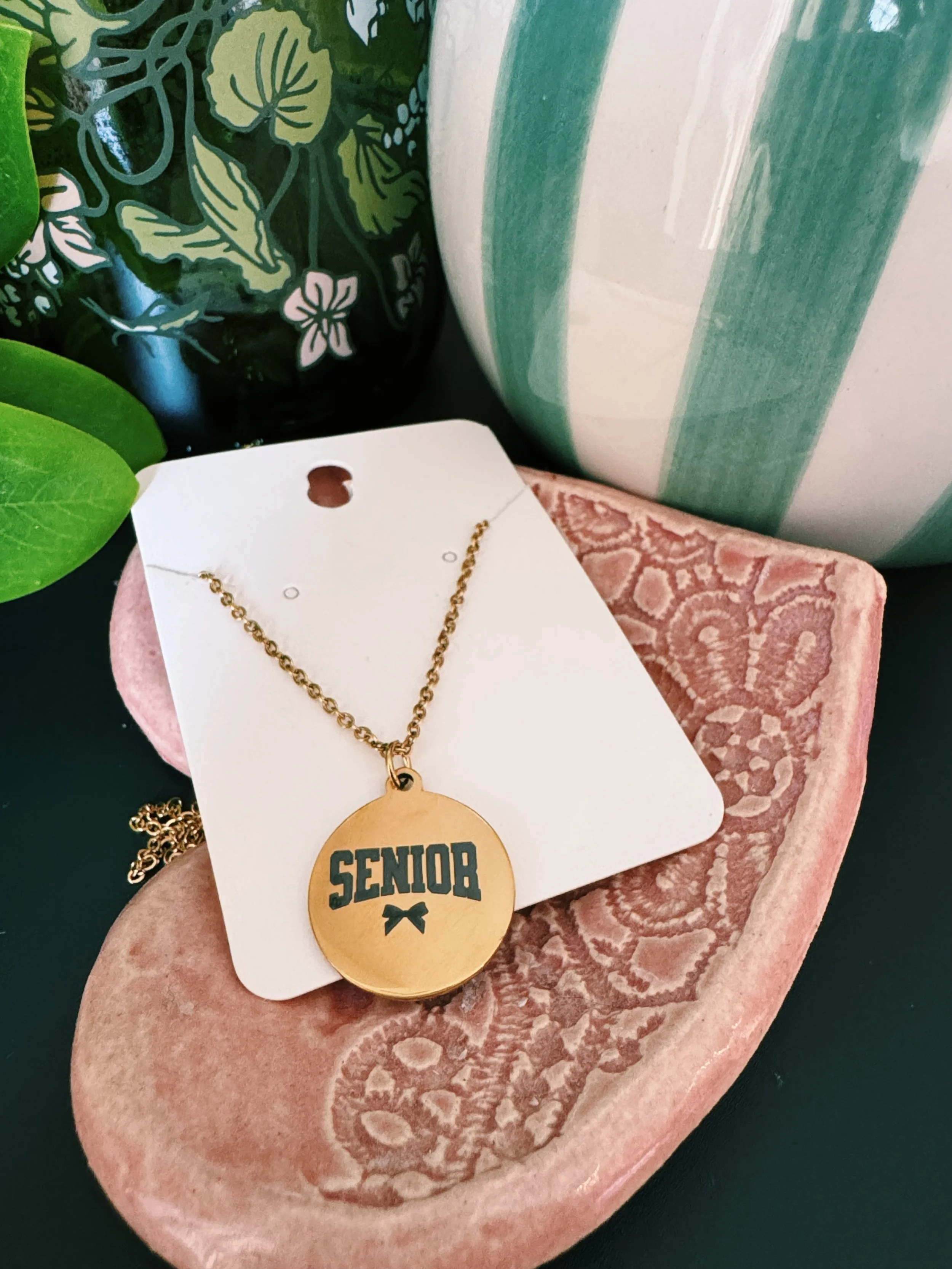 Senior year necklace gift