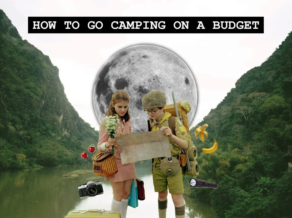 HOW TO GO CAMPING ON A BUDGET