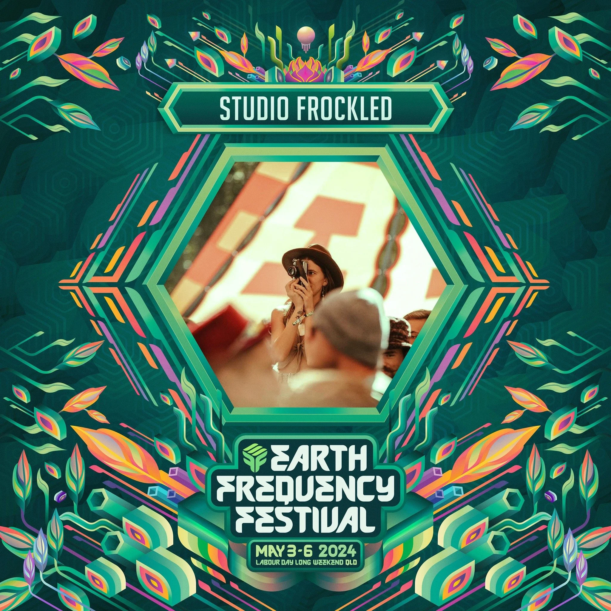 stoked to be back @earth_frequency this year + part of the media team with a bunch of bloody legends ✨ can&rsquo;t wait to capture lots of magic + reconnect with my SEQ homies 💚

who am i gonna see on the dancefloor ?! 💃🏻