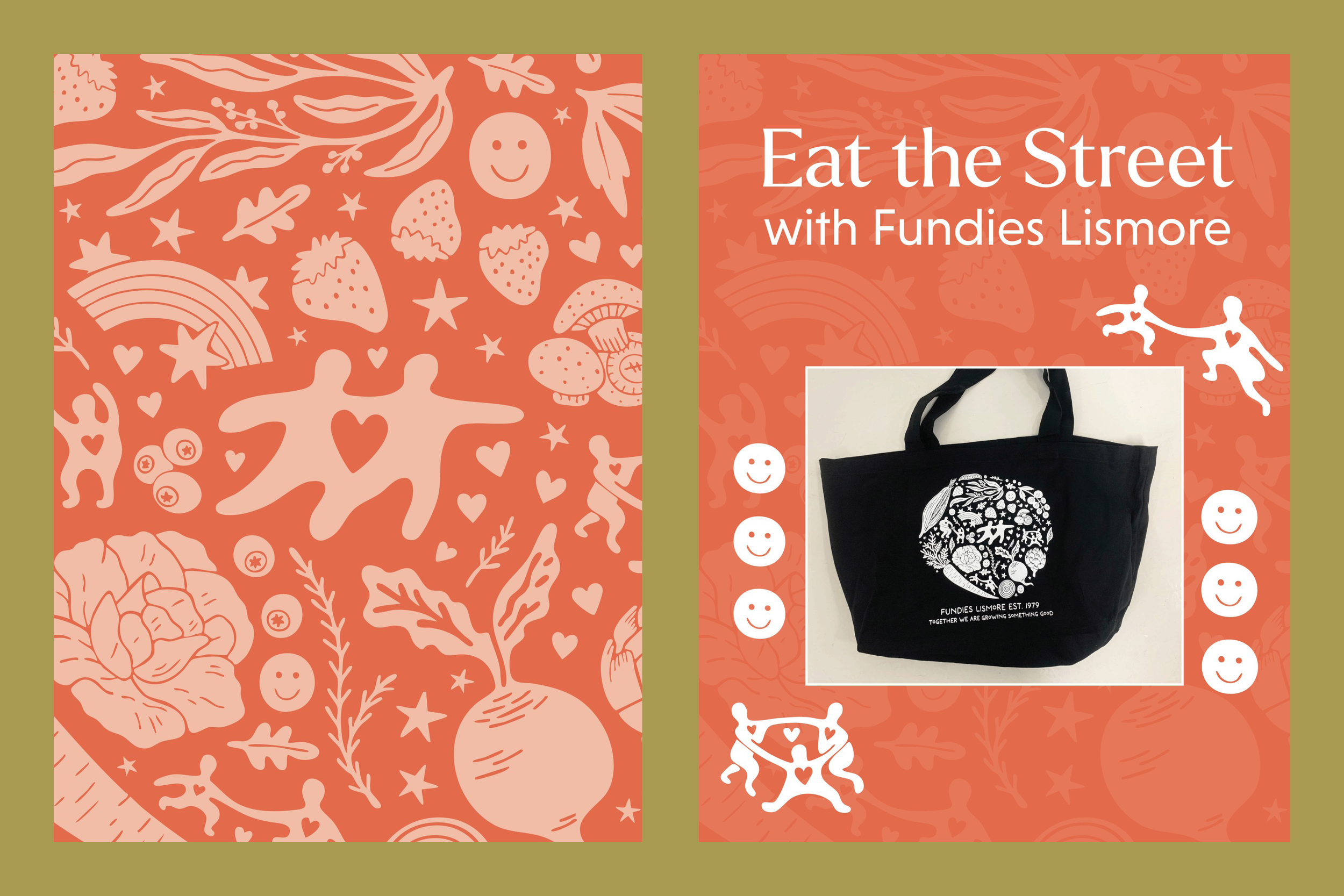 Fundies Anniversary Celebration Illustration - Social Collateral