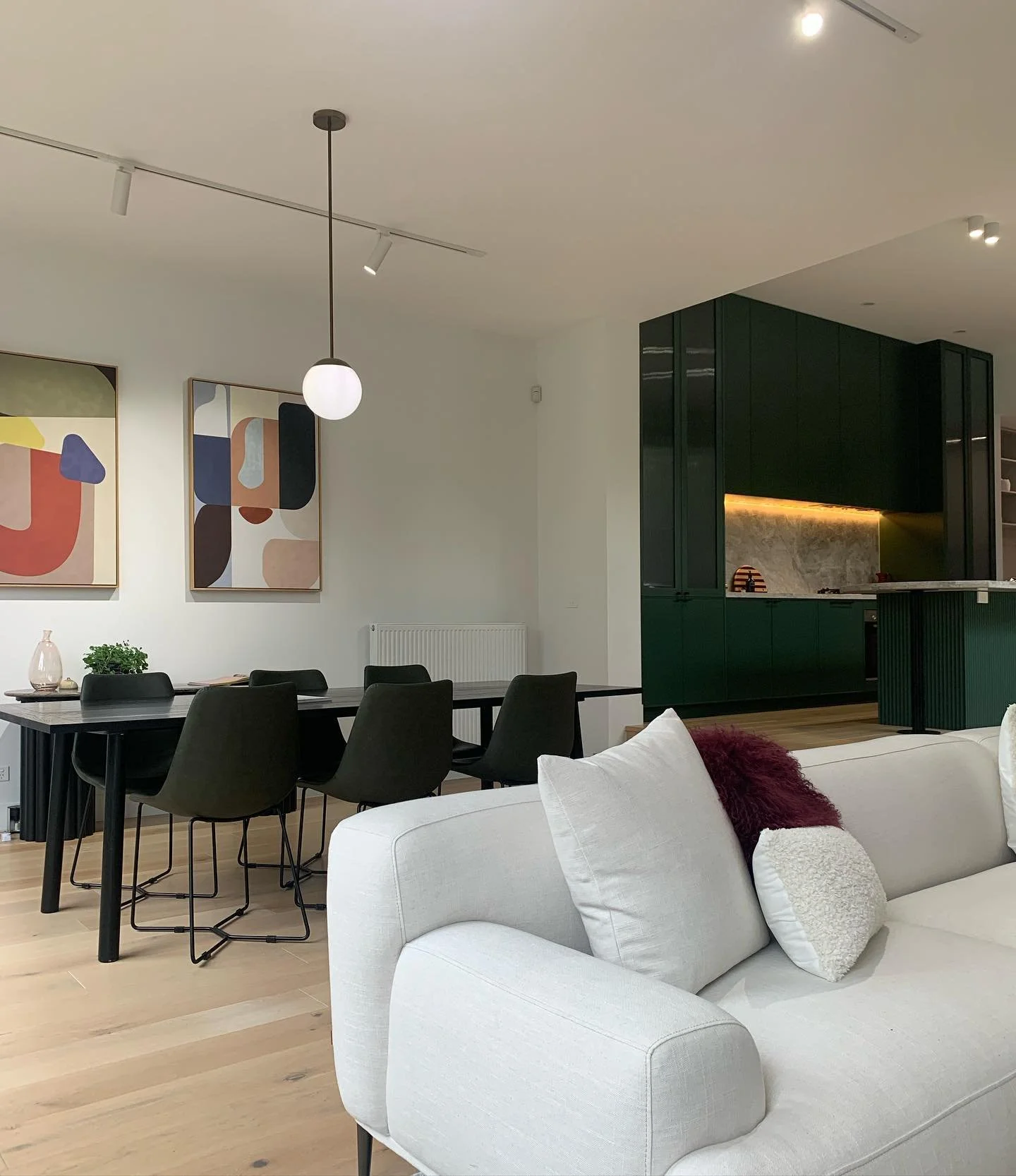 Styling complete today at our templestowe project.