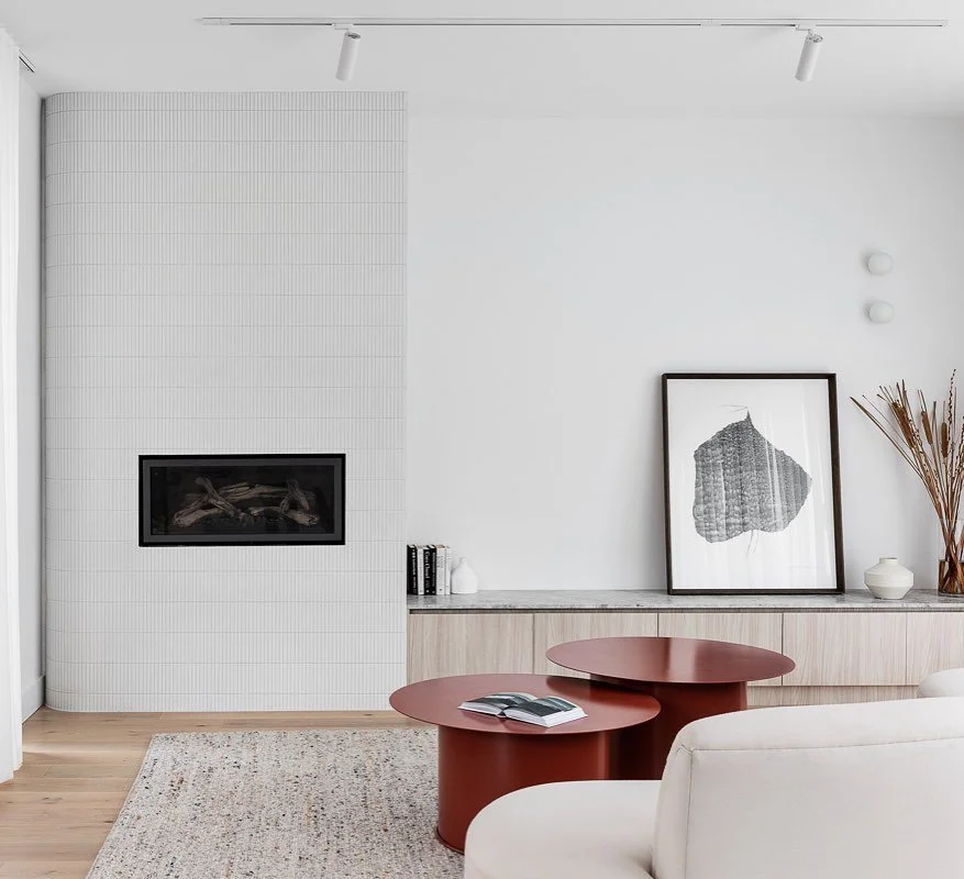 When you can&rsquo;t find a piece of furniture just quite right&hellip;make it! 

We bought some steel feed drums from FB marketplace and had them cut down and powdercoated to make our coffee tables. Easier and way more cost effective than we anticip